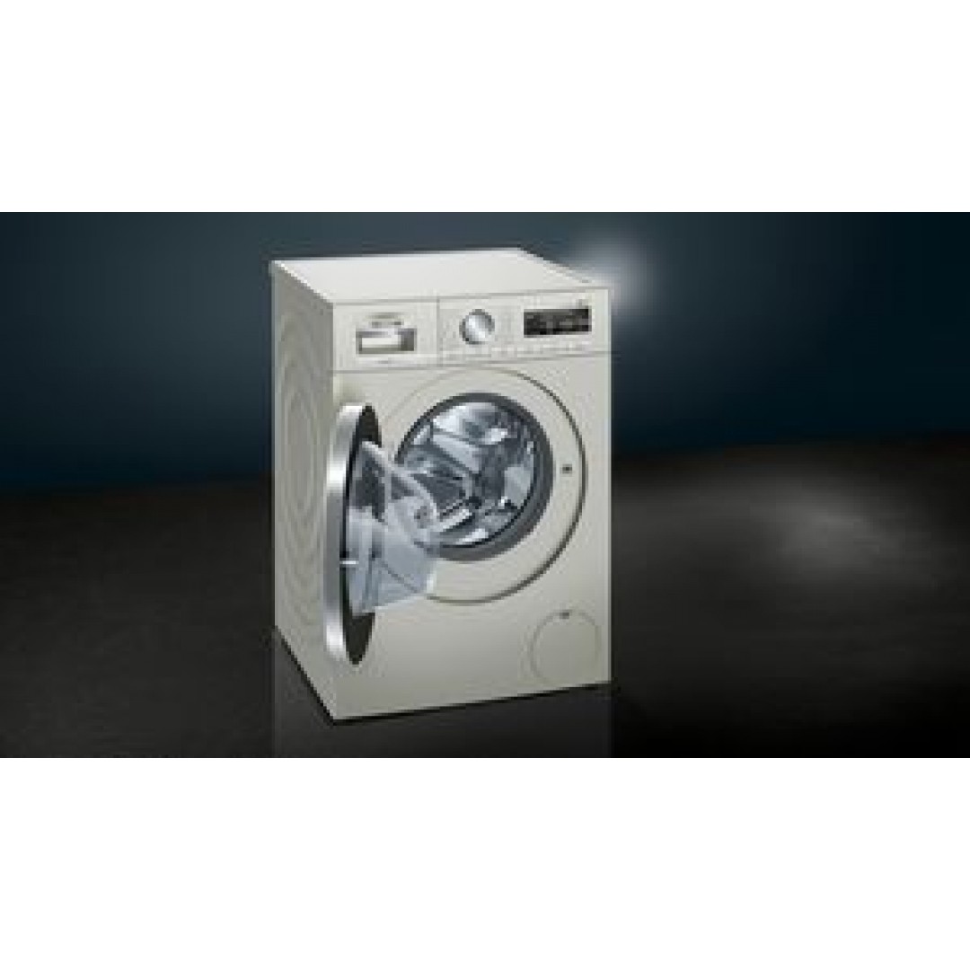 iQ700 Çamaşır Makinesi 10 kg 1400 dev./dak., silver WM14XM8STR